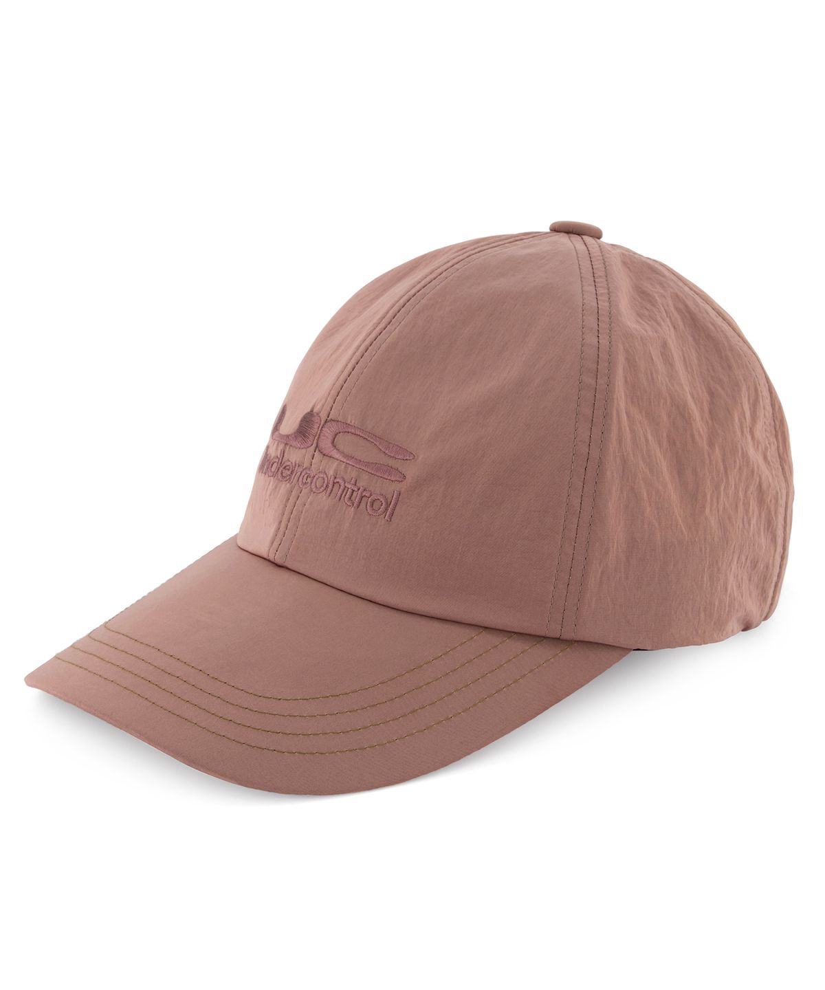언더컨트롤(UNDERCONTROL) 여름 나일론 긴 챙 소프트탑 깊은 로고 볼캡 남녀공용 야구모자 UC DUPLEX / NYLON B B / D PURPLE