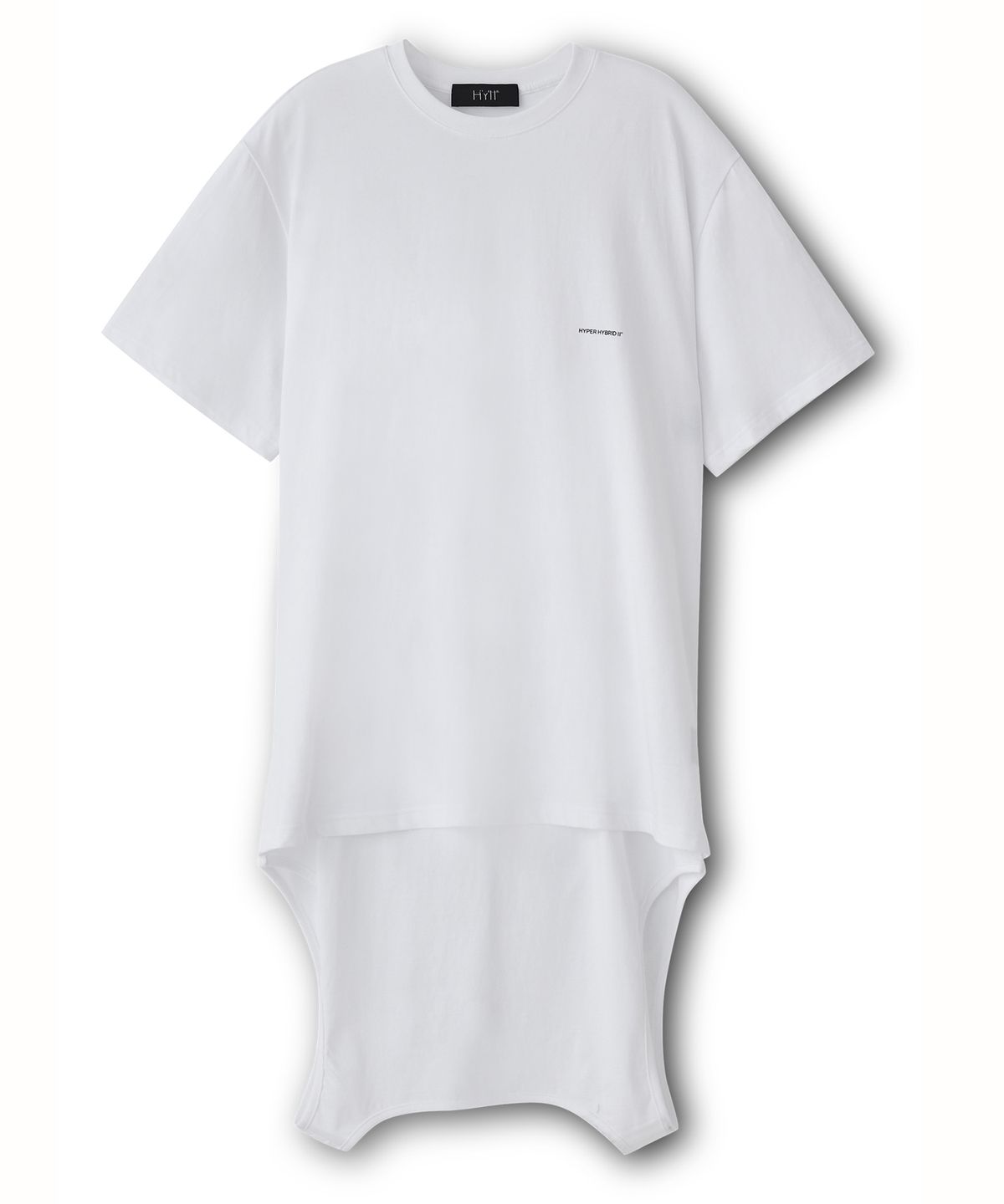 하이투(HYIIⁿ) UNISEX 하이브리드 투웨이 티셔츠 [화이트]
