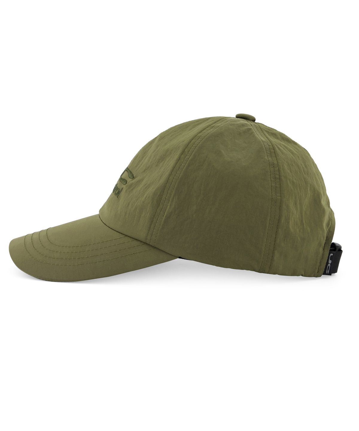 언더컨트롤(UNDERCONTROL) 여름 나일론 긴 챙 소프트탑 깊은 로고 볼캡 남녀공용 야구모자 UC DUPLEX / NYLON B B / OLIVE