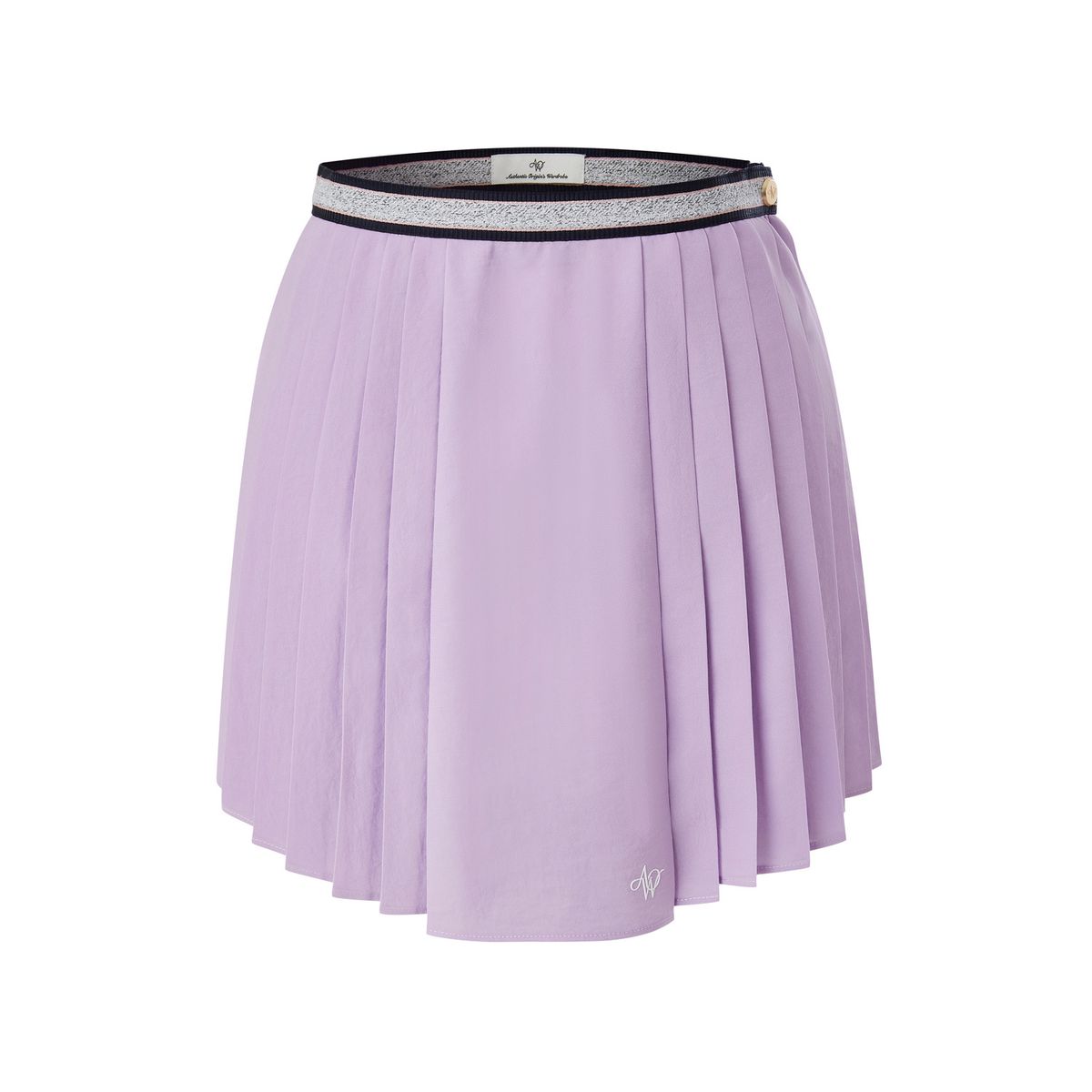 에이오더블유(AOW) RIBBON TAPE PLEATS SKIRT