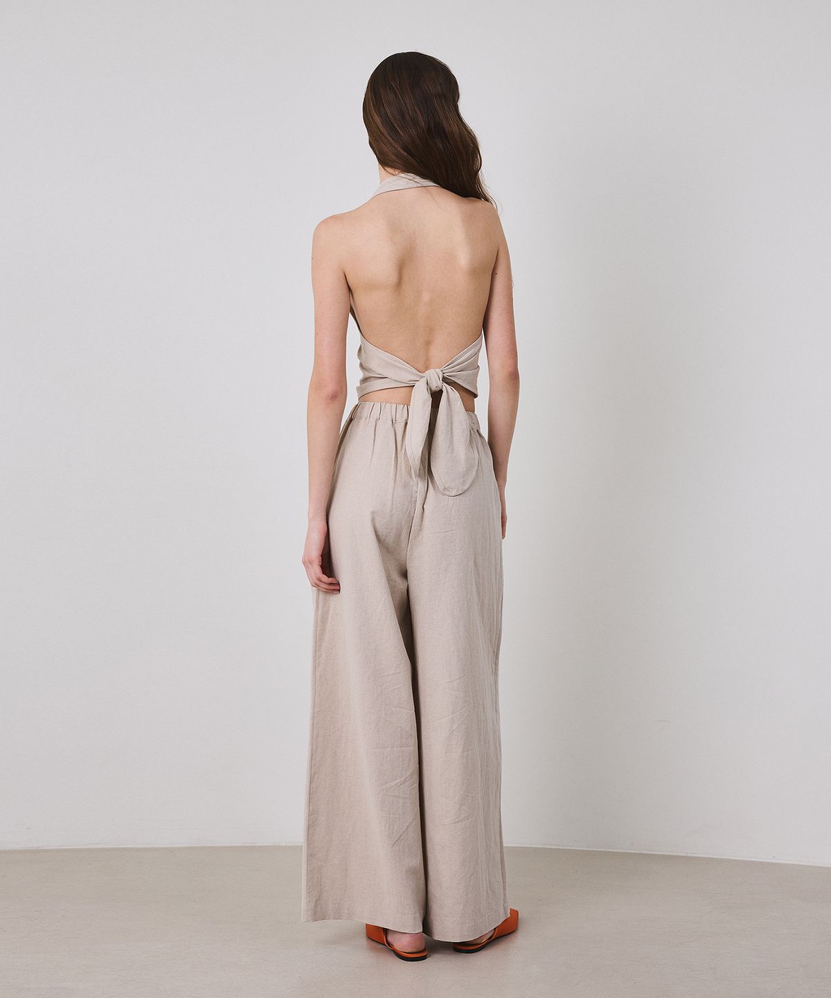 아템포(ATEMPO) LINEN RESORT SET-UP_beige