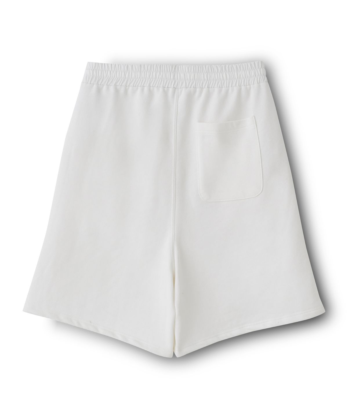 하이투(HYIIⁿ) UNISEX 칼라블럭 웨이스트밴드 스웻쇼츠 [오프 화이트]