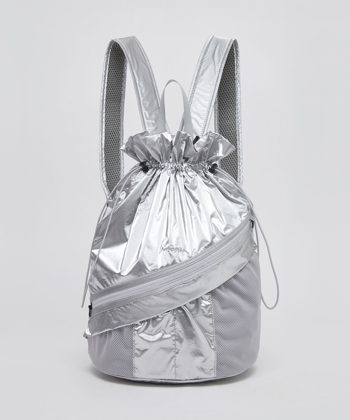 아카이브앱크(ARCHIVEPKE) Nylon day pack(Silver spoon)_OVBAX24104SIV