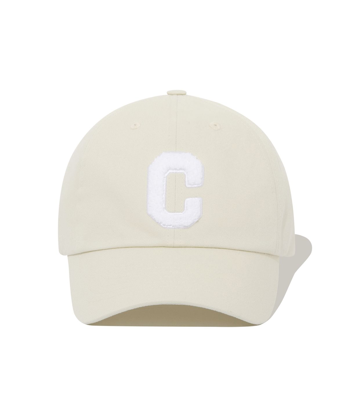 커버낫(COVERNAT) [스탠다드 핏] C 로고 B.B 캡 Cream
