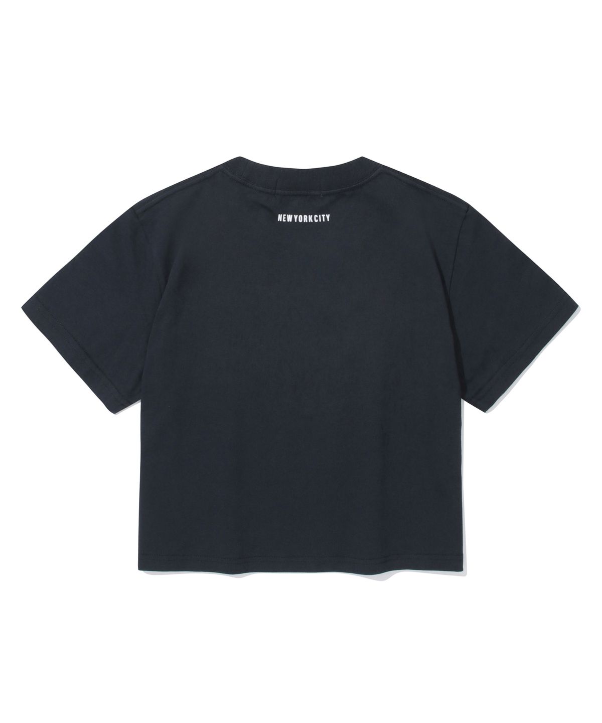 컬럼비아 유니버시티(COLUMBIA UNIVERSITY) SIMPLE LOGO WOMEN CROP S/S T-SHIRTS 크라운네이비