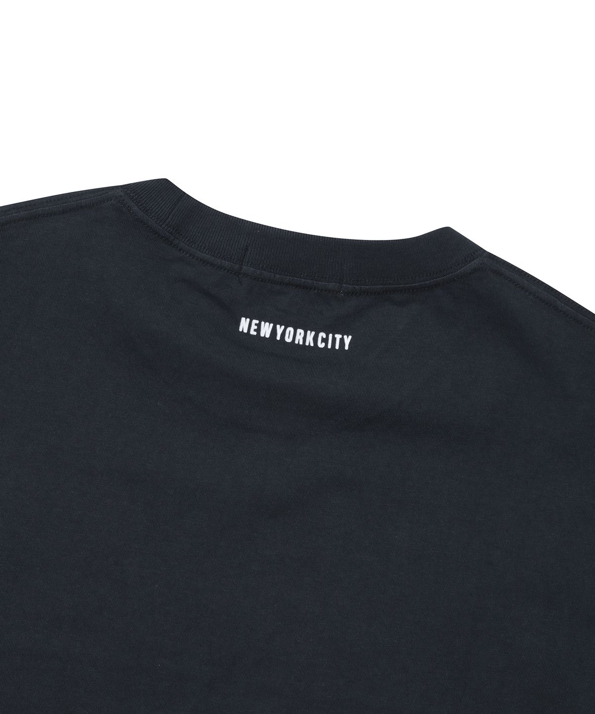 컬럼비아 유니버시티(COLUMBIA UNIVERSITY) SIMPLE LOGO WOMEN CROP S/S T-SHIRTS 크라운네이비