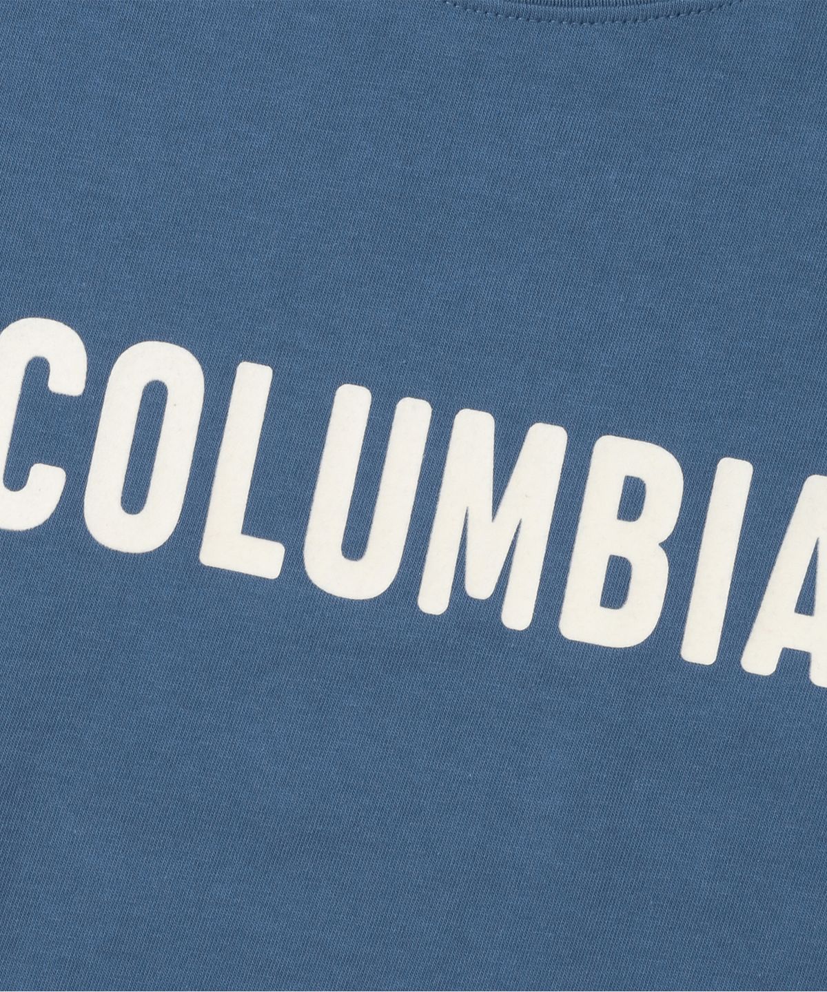 컬럼비아 유니버시티(COLUMBIA UNIVERSITY) SIMPLE LOGO WOMEN CROP S/S T-SHIRTS 프렌치블루
