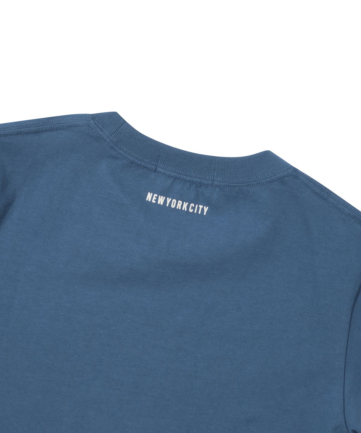 컬럼비아 유니버시티(COLUMBIA UNIVERSITY) SIMPLE LOGO WOMEN CROP S/S T-SHIRTS 프렌치블루