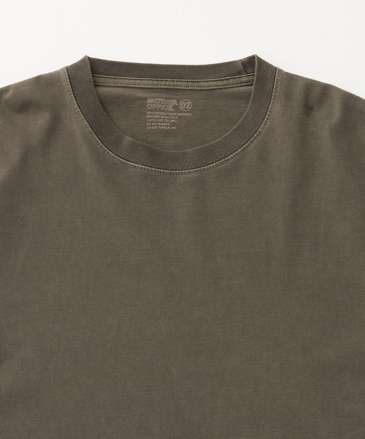 어나더 오피스(ANOTHER OFFICE) Journal Garment T (Mild Brown)