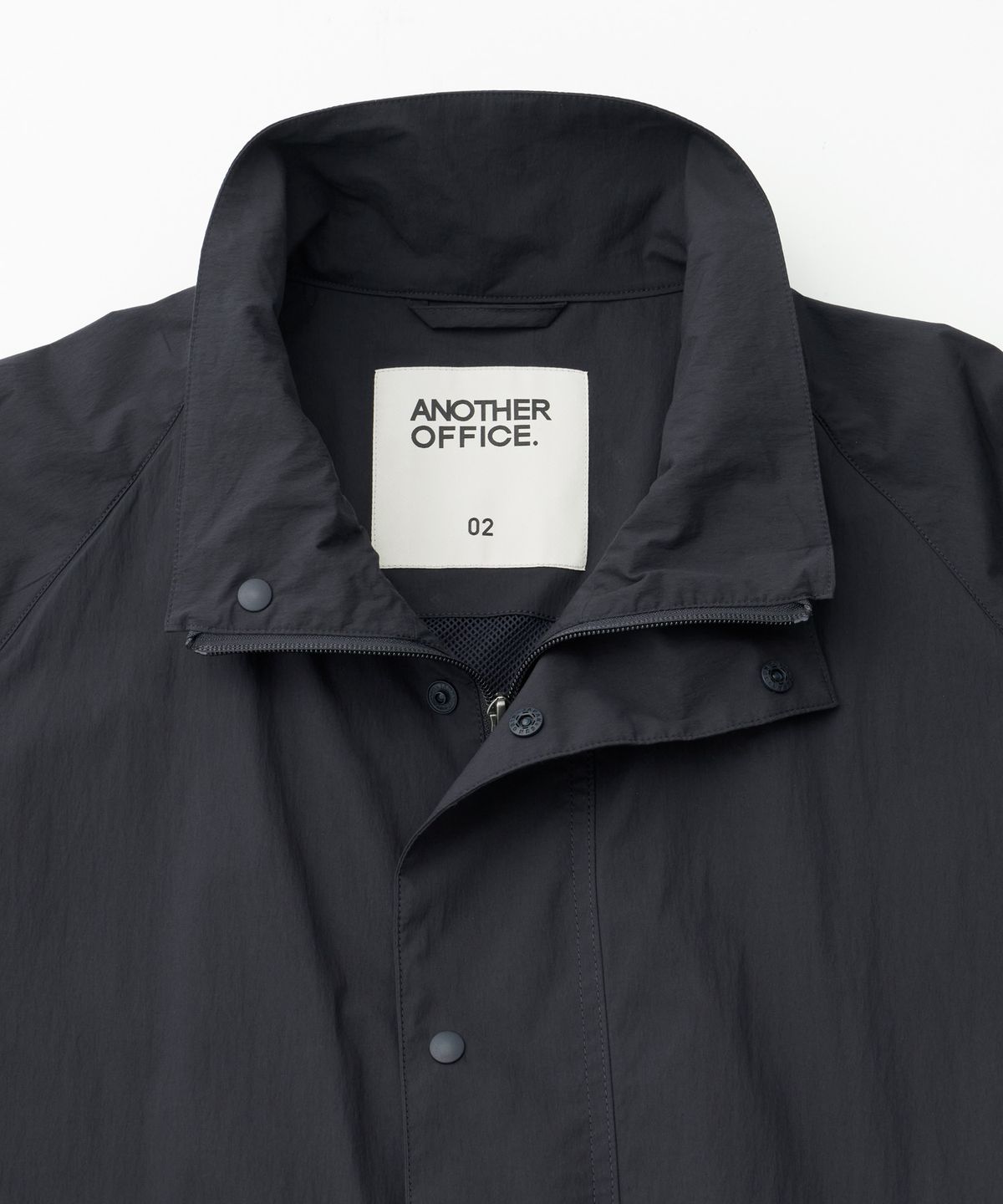 어나더 오피스(ANOTHER OFFICE) Zephyr Wind Jacket (Dark Navy)
