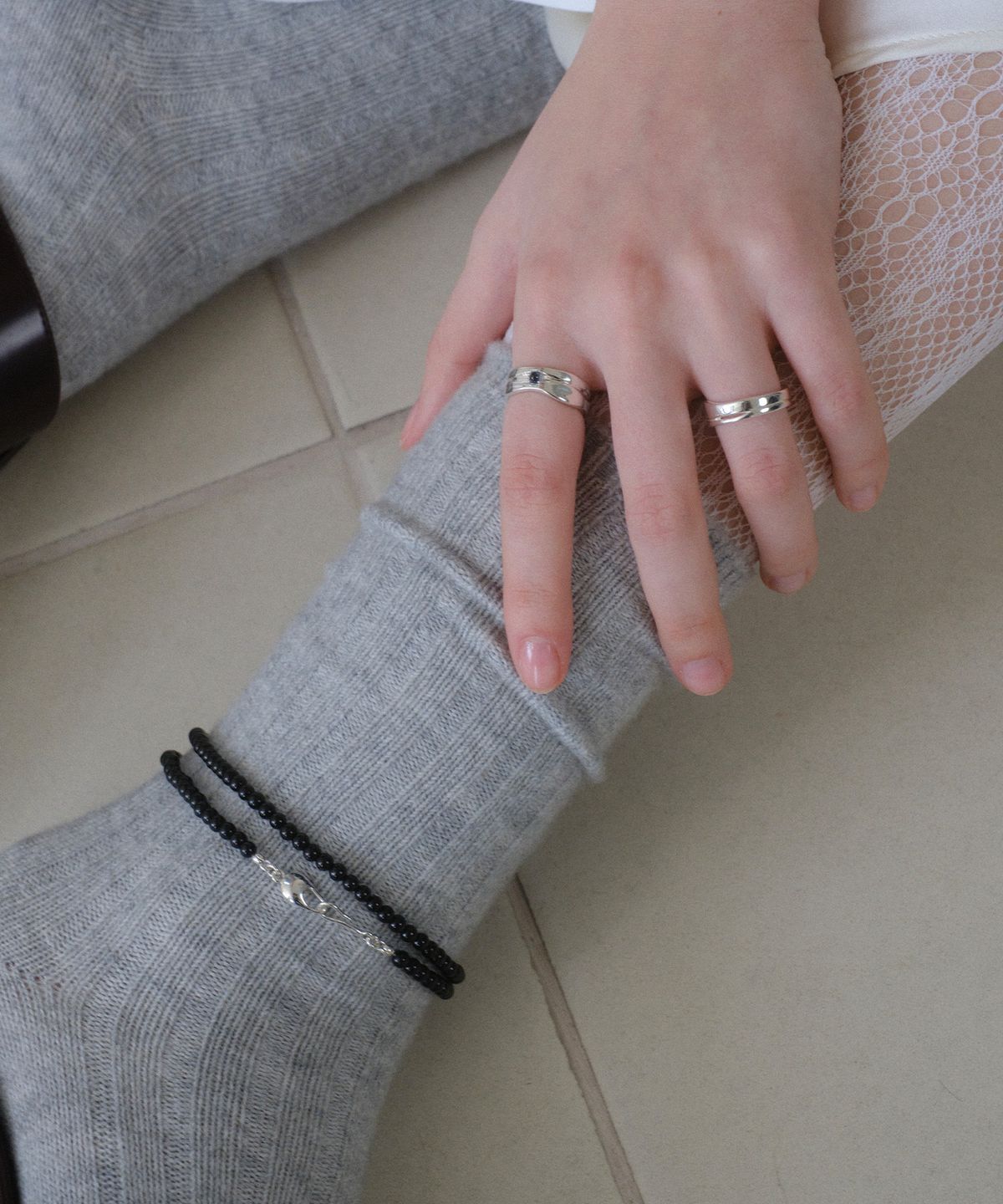 레브(REVE) Wavy melting ring