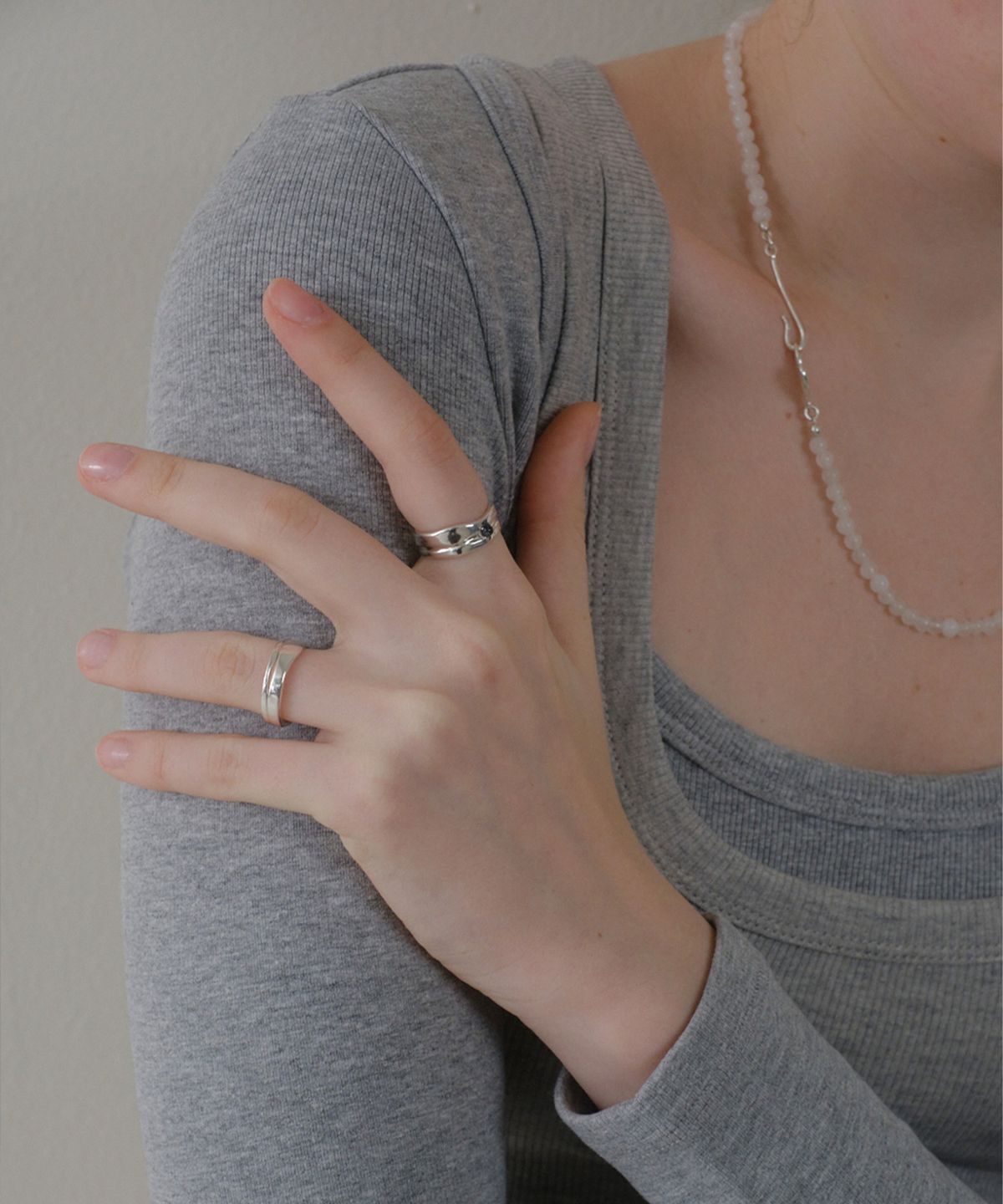 레브(REVE) Wavy melting ring