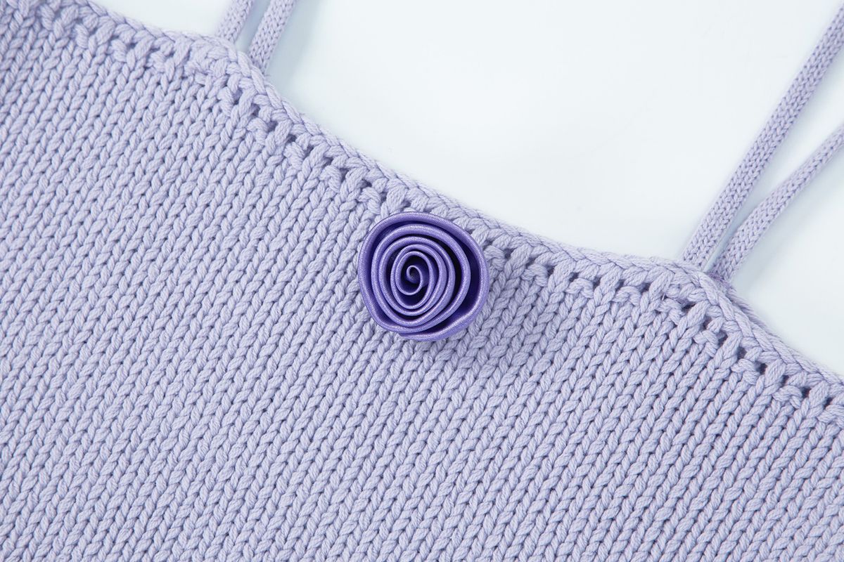 샐러드바구니(SALAD BAGUNI) cotton Cardigan Setup - lavender