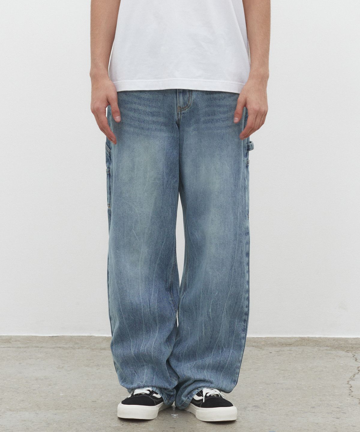 데케트(DECET) Carpenter Jeans DCPT036CRYBlueB