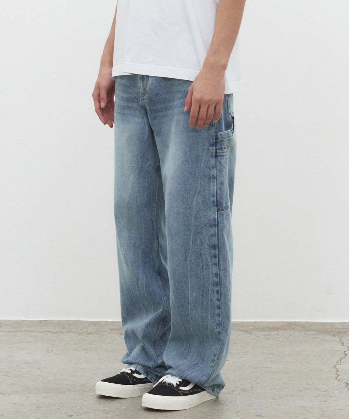 데케트(DECET) Carpenter Jeans DCPT036CRYBlueB