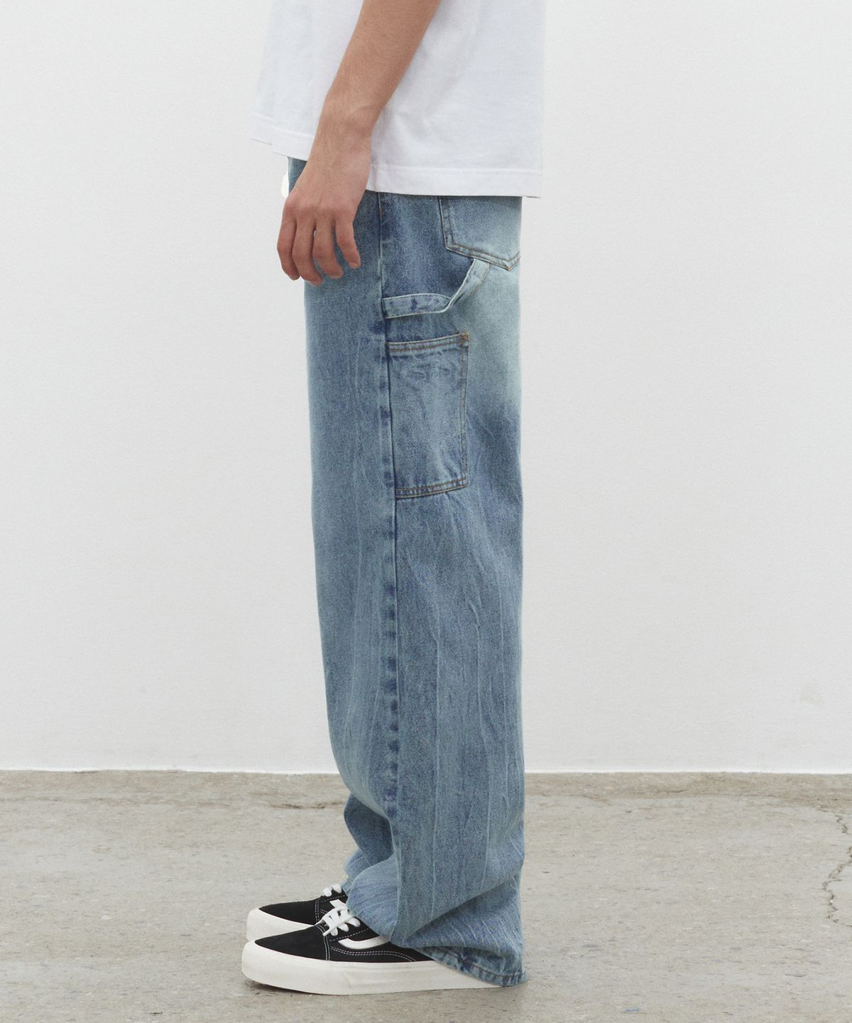 데케트(DECET) Carpenter Jeans DCPT036CRYBlueB