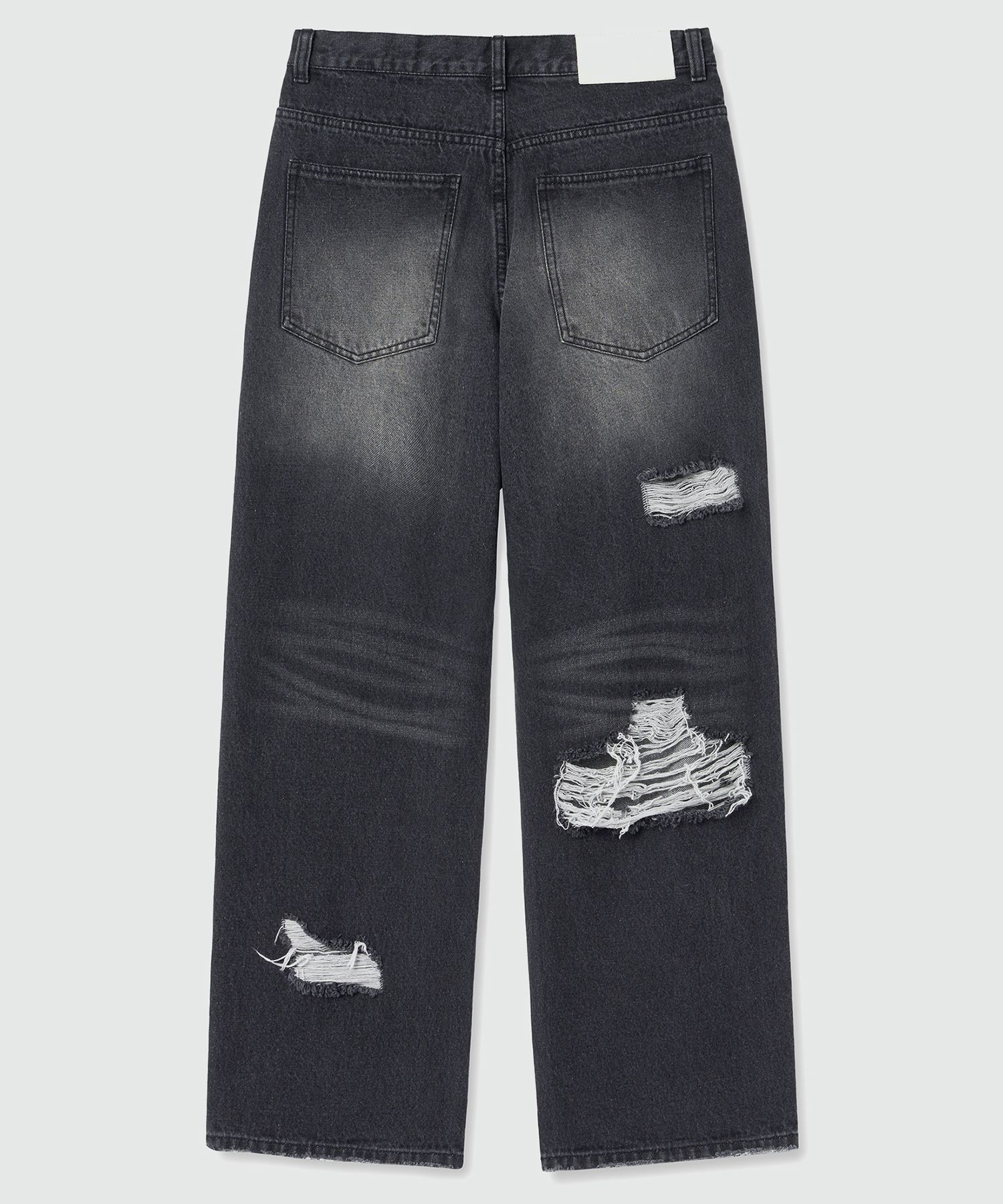 MUSINSA | DECET Both Sides Destroy Jeans DCPT037BlackB