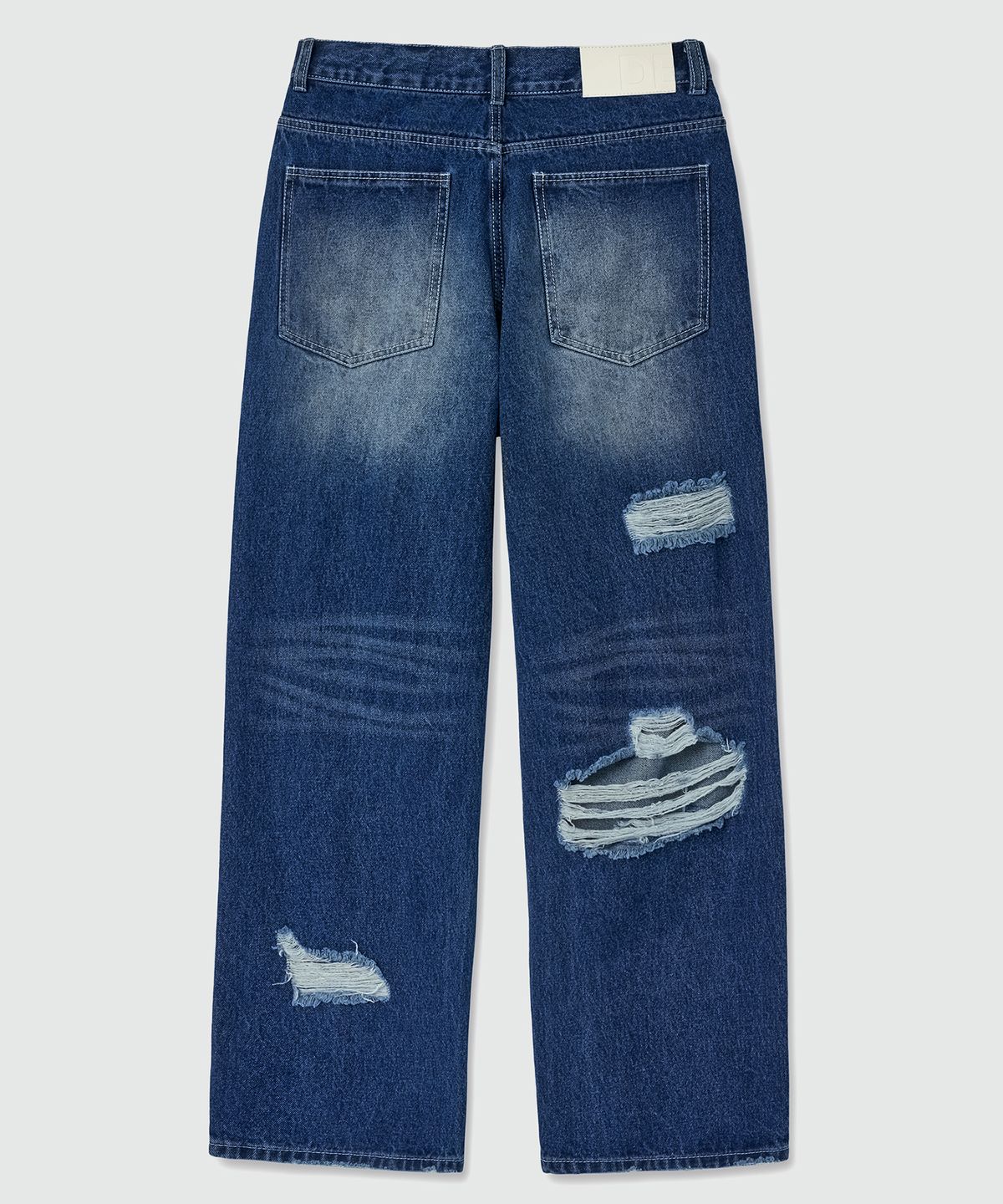데케트(DECET) Both Sides Destroy Jeans DCPT037BlueB