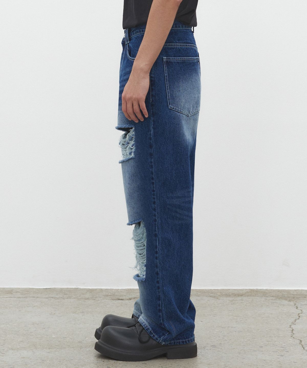 데케트(DECET) Destroy Jeans DCPT038BlueB