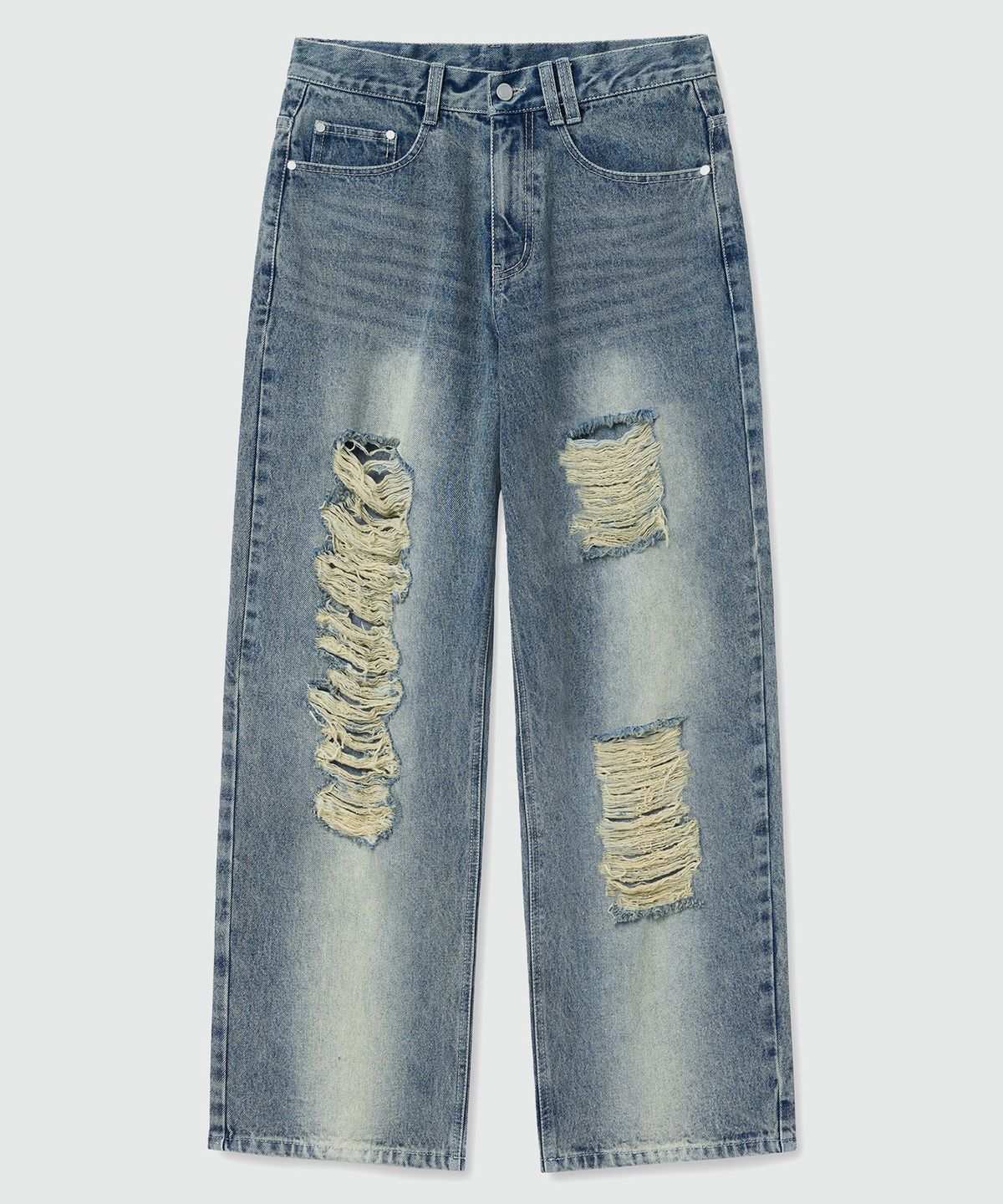 데케트(DECET) Destroy Jeans DCPT038YBlueB