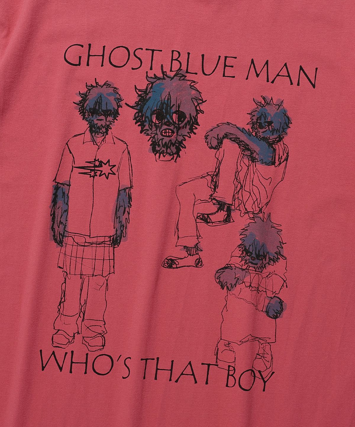 나이스고스트클럽(NICEGHOSTCLUB) BLUE BOY TEE_RED(NG2EMUT544A)