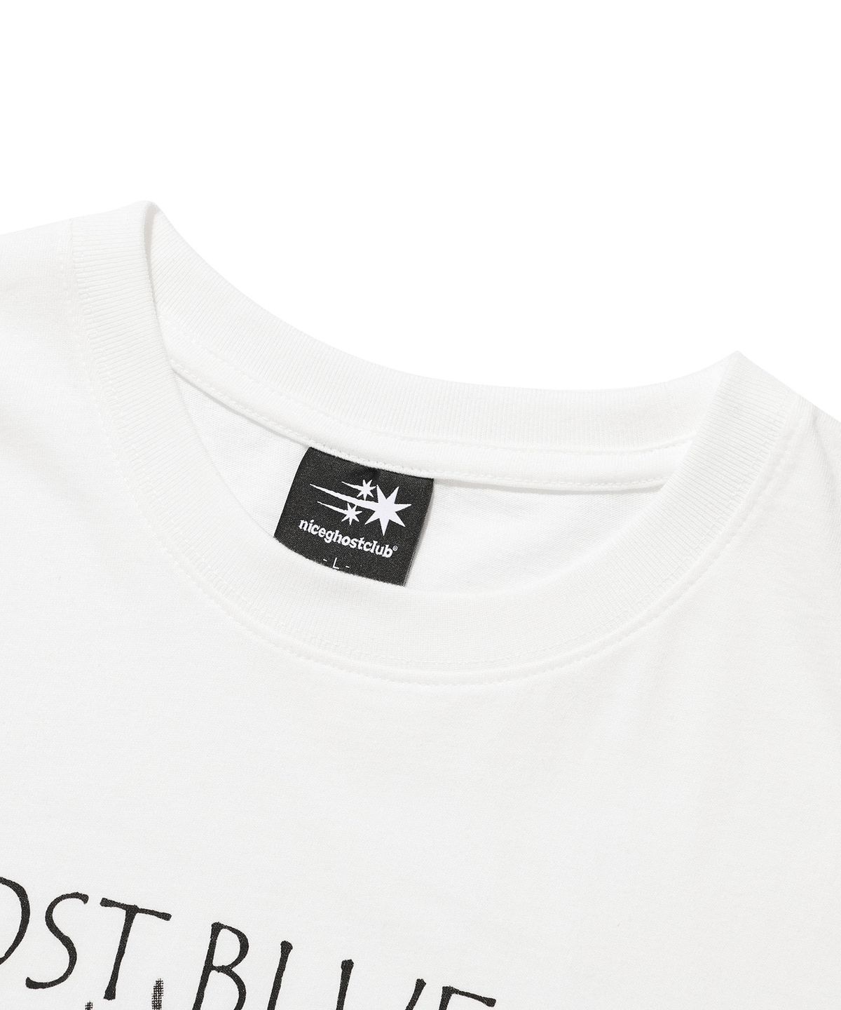 나이스고스트클럽(NICEGHOSTCLUB) BLUE BOY TEE_WHITE(NG2EMUT544A)