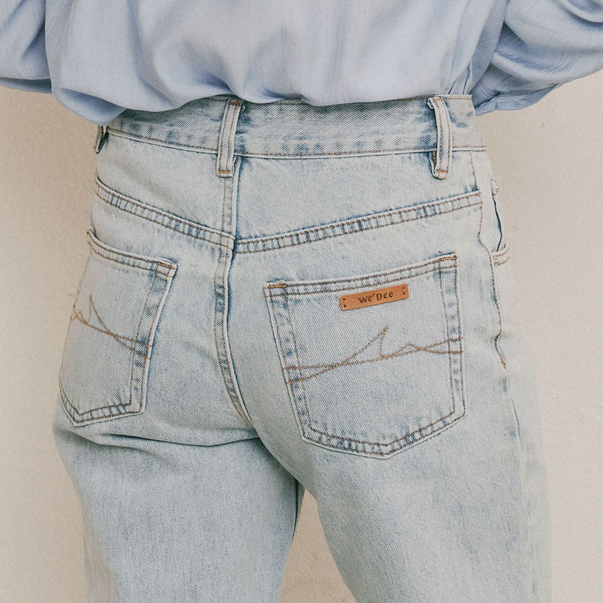 웬스데이딜라잇(WEDNESDAY DELIGHT) WD_Light blue denim pants