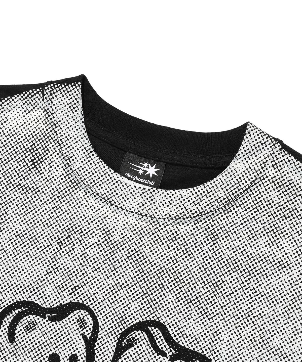나이스고스트클럽(NICEGHOSTCLUB) BEST SELLING PRINTED BIG BIG TEE_BLACK(NG2EMUT521A)