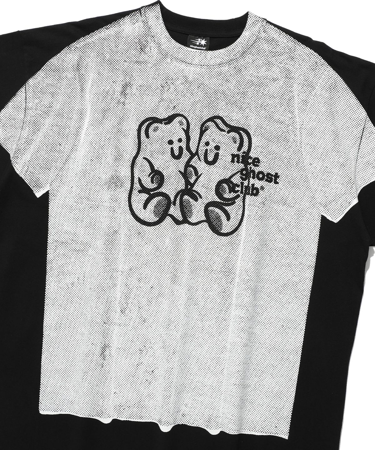 나이스고스트클럽(NICEGHOSTCLUB) BEST SELLING PRINTED BIG BIG TEE_BLACK(NG2EMUT521A)