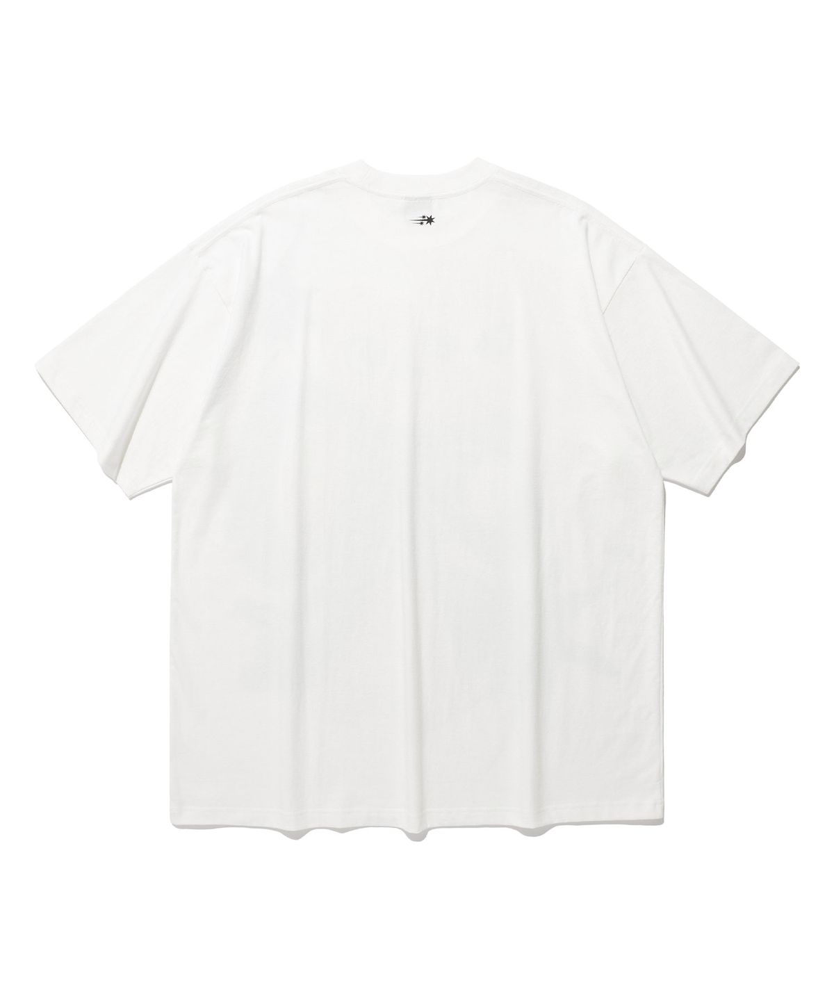 나이스고스트클럽(NICEGHOSTCLUB) BUNNY BEAR SPRAY ART BIG BIG TEE_WHITE(NG2FMUT509A)