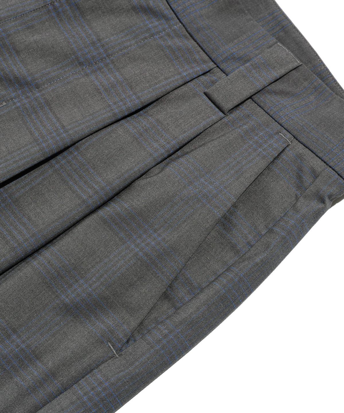 나이스고스트클럽(NICEGHOSTCLUB) CHECK TAILORED SHORTS_GREY(NG2EMUPA63A)
