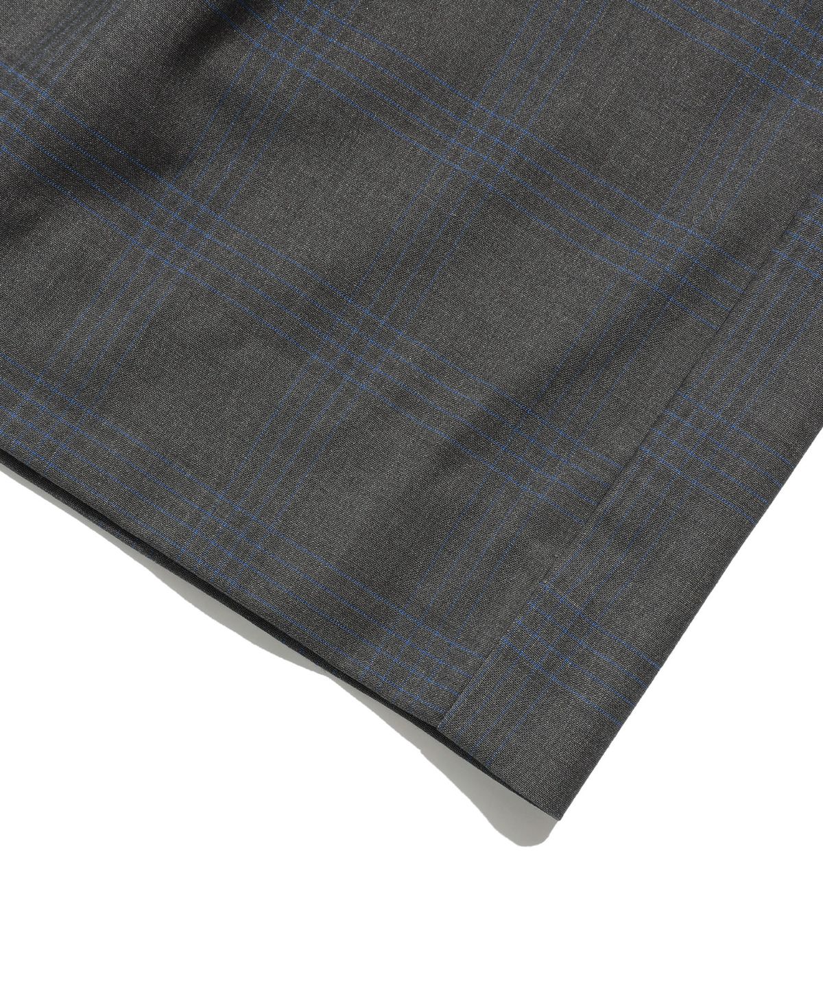 나이스고스트클럽(NICEGHOSTCLUB) CHECK TAILORED SHORTS_GREY(NG2EMUPA63A)