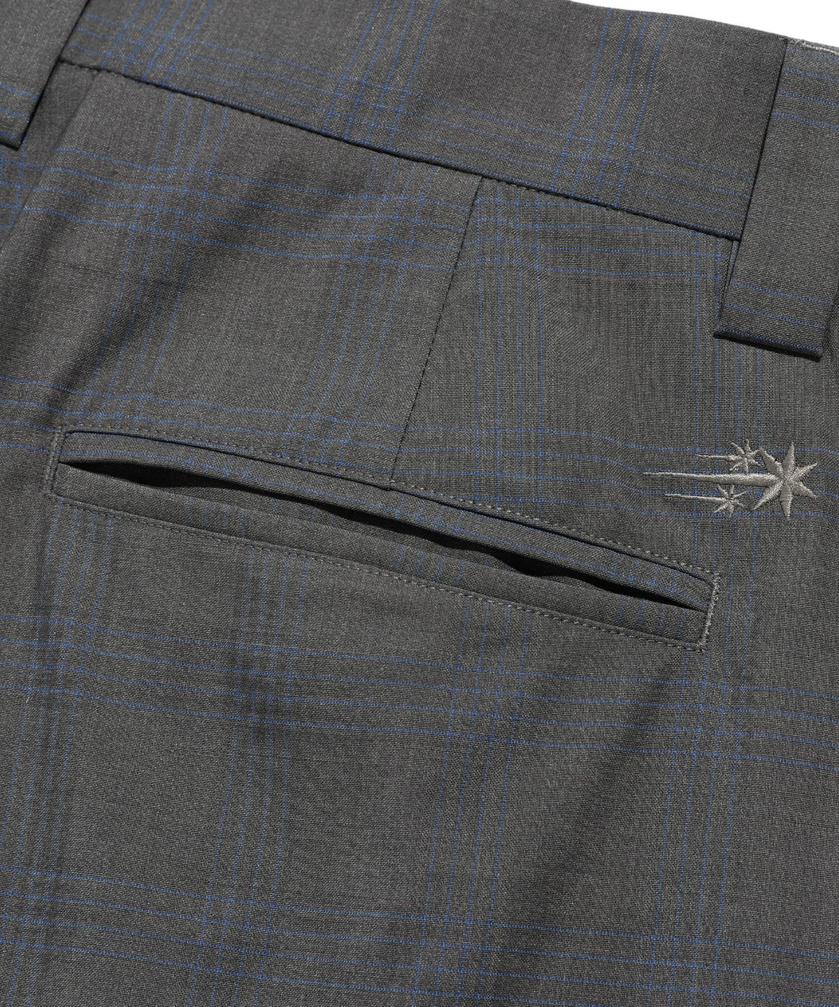 나이스고스트클럽(NICEGHOSTCLUB) CHECK TAILORED SHORTS_GREY(NG2EMUPA63A)