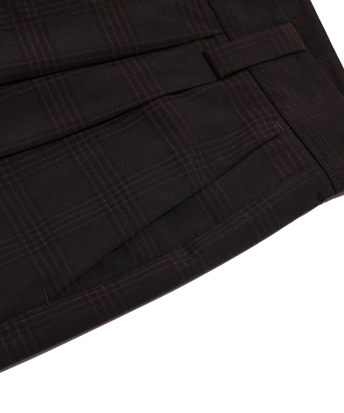 나이스고스트클럽(NICEGHOSTCLUB) CHECK TAILORED SHORTS_BLACK(NG2EMUPA63A)