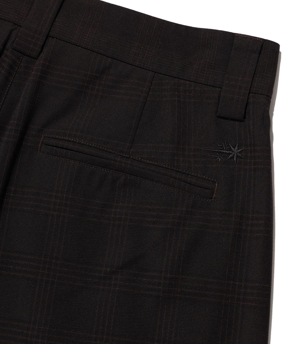 나이스고스트클럽(NICEGHOSTCLUB) CHECK TAILORED SHORTS_BLACK(NG2EMUPA63A)