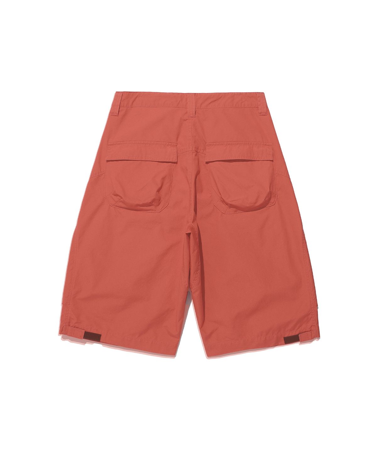 나이스고스트클럽(NICEGHOSTCLUB) WASHED MECHANIC CAPRI PANTS_RED(NG2EMUPA62A)