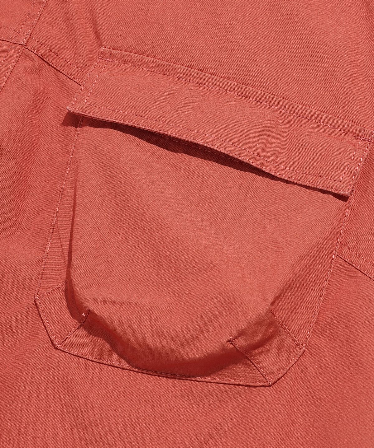 나이스고스트클럽(NICEGHOSTCLUB) WASHED MECHANIC CAPRI PANTS_RED(NG2EMUPA62A)