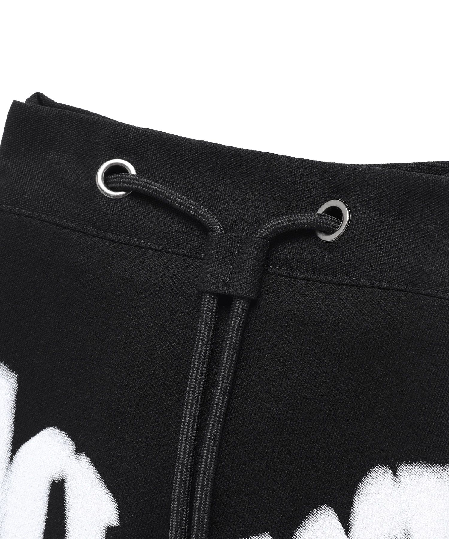 MUSINSA公式 | NICE GHOST CLUB POCKET DRAWSTRING BAG_BLACK