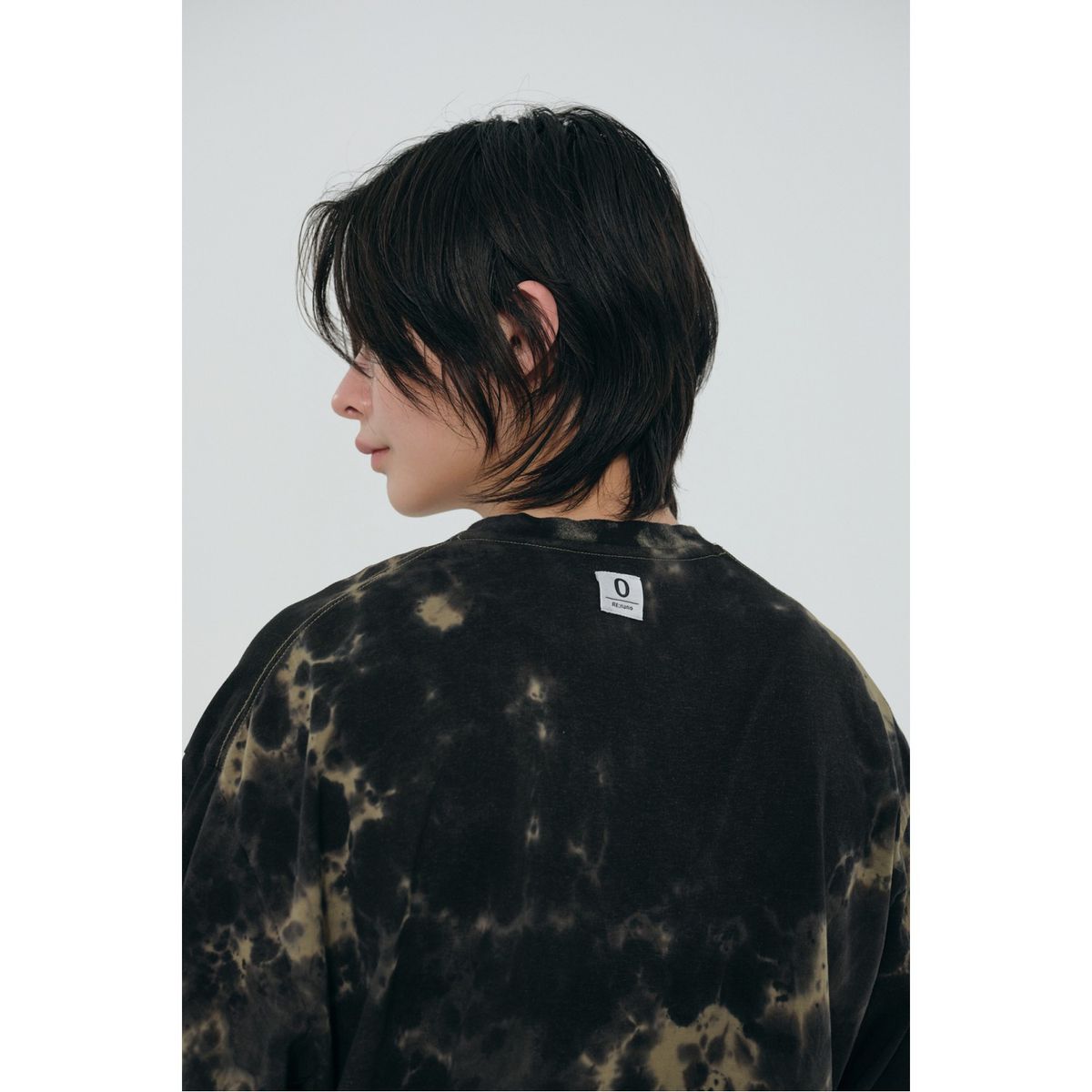 래코드(RECODE) Overdyeing Woven Patch Top_RJTAS24702KHX