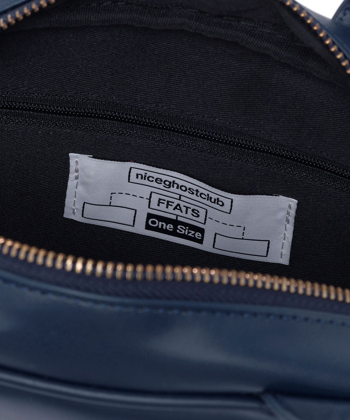 나이스고스트클럽(NICEGHOSTCLUB) FFATS BOWL BAG_NAVY(NG2EMUAB48A)