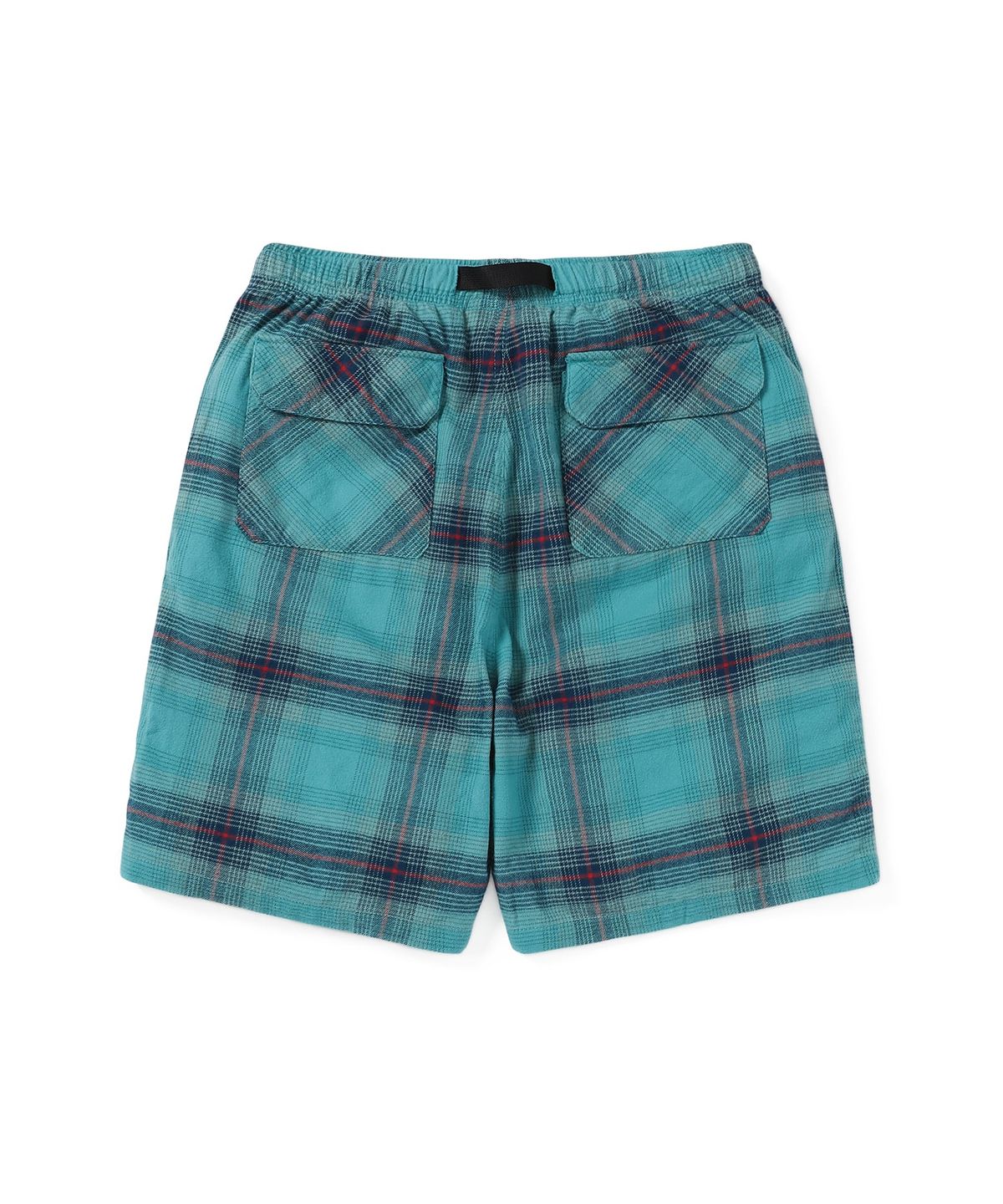 디스이즈네버댓(THISISNEVERTHAT) Belted Check short Green