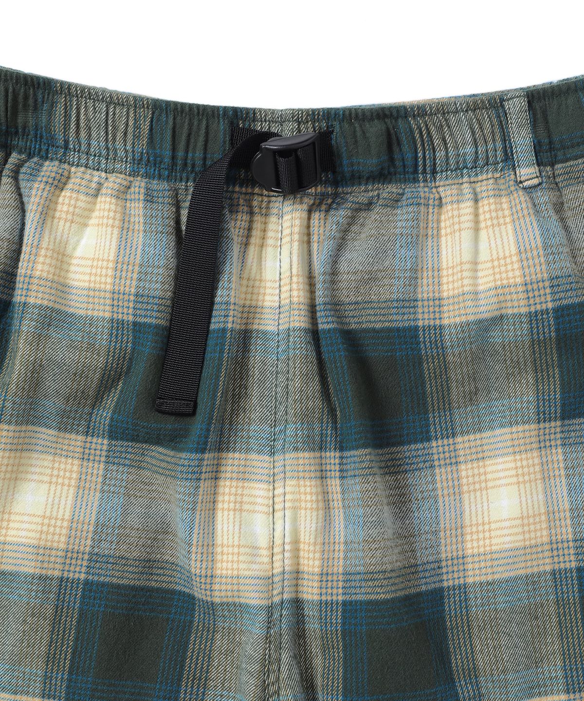 디스이즈네버댓(THISISNEVERTHAT) Belted Check short Brown