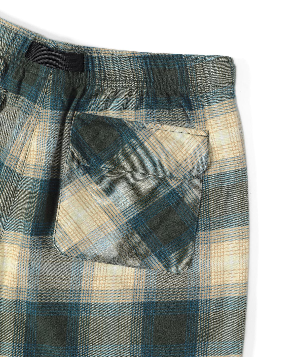 디스이즈네버댓(THISISNEVERTHAT) Belted Check short Brown