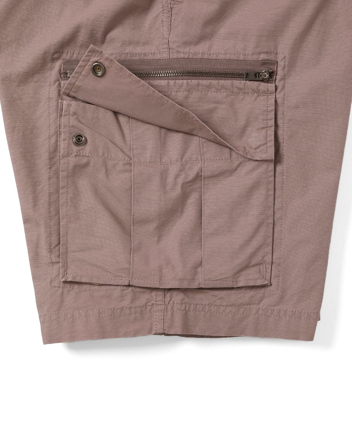 디스이즈네버댓(THISISNEVERTHAT) Zip Cargo Short Dusty Pink