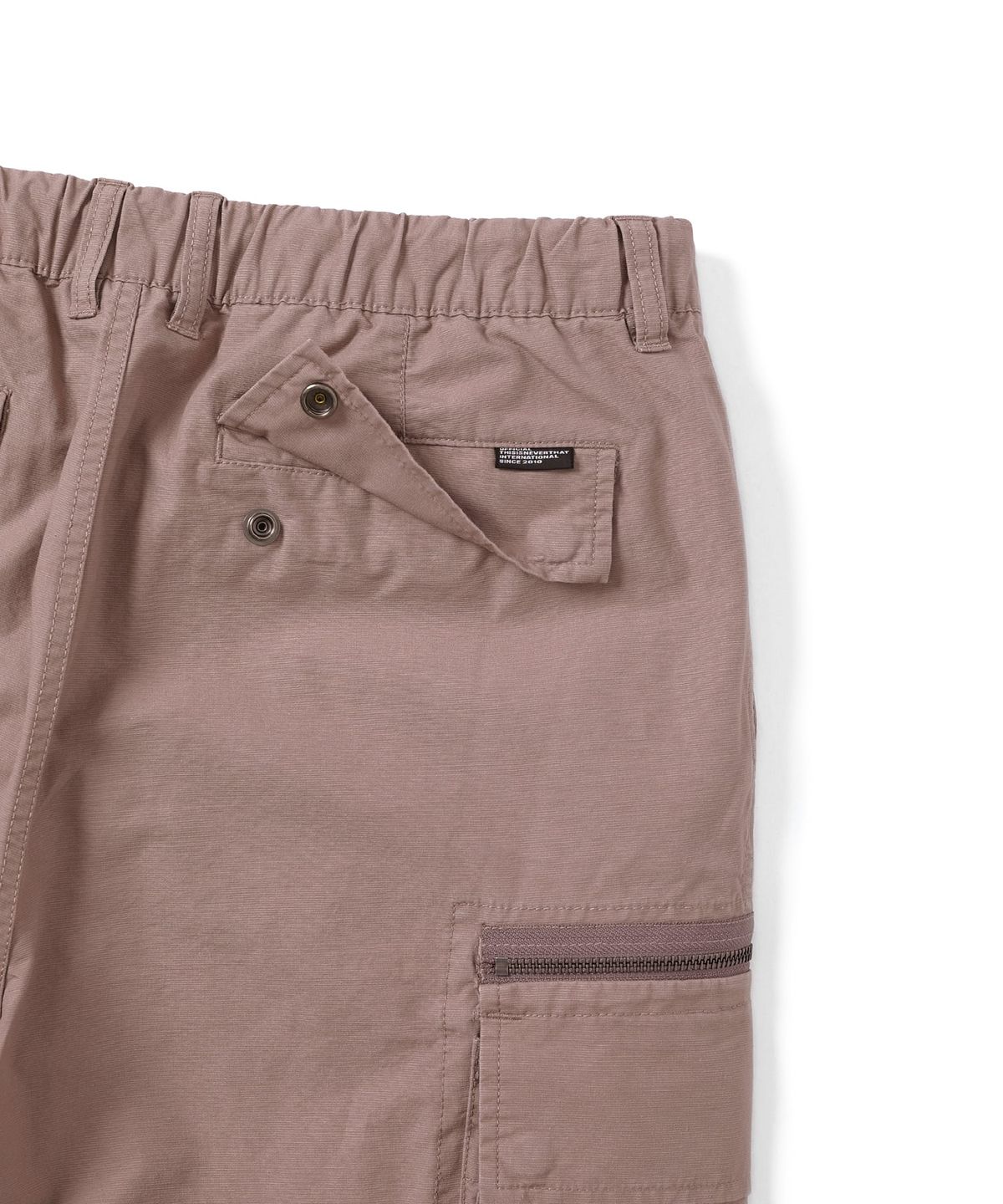 디스이즈네버댓(THISISNEVERTHAT) Zip Cargo Short Dusty Pink