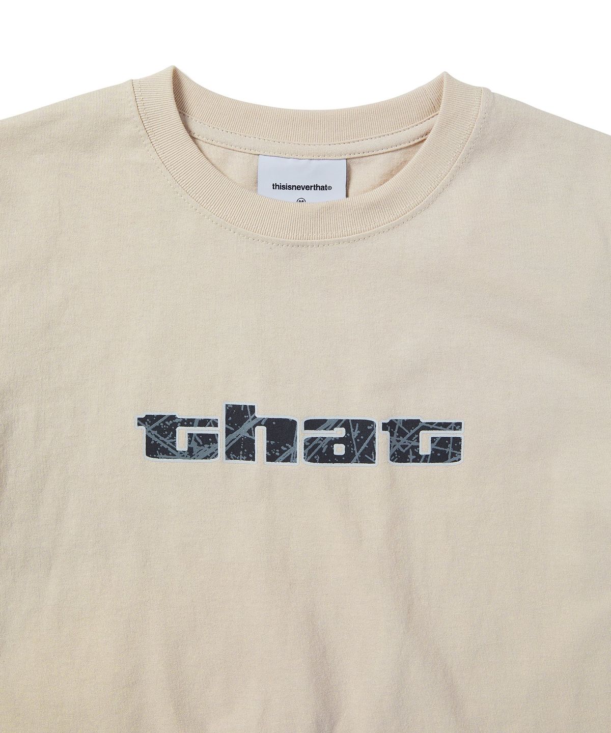 디스이즈네버댓(THISISNEVERTHAT) Big Initial W Tee Beige