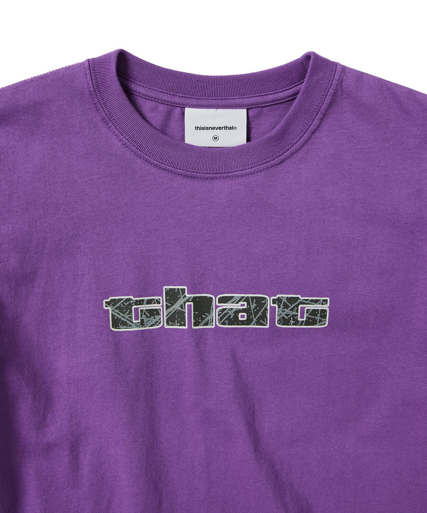 MUSINSA | thisisneverthat Big Initial W Tee Purple