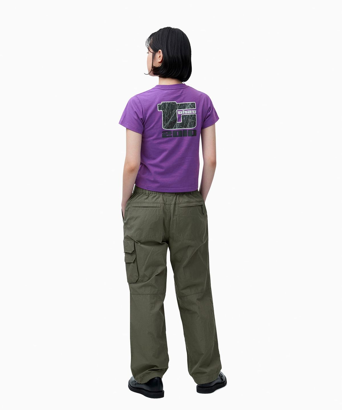 디스이즈네버댓(THISISNEVERTHAT) Big Initial W Tee Purple