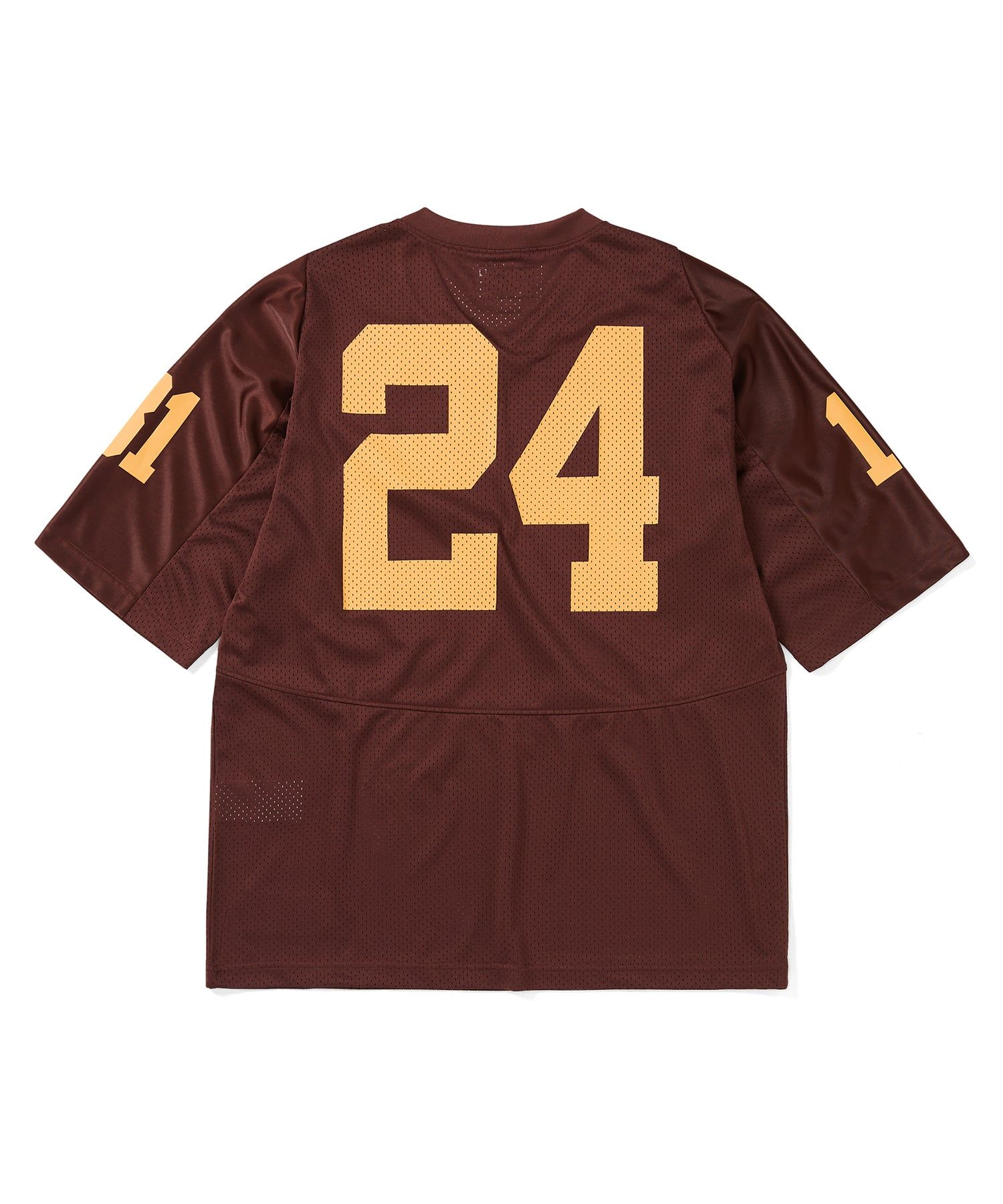 MUSINSA | thisisneverthat® Mesh Football Jersey Burgundy