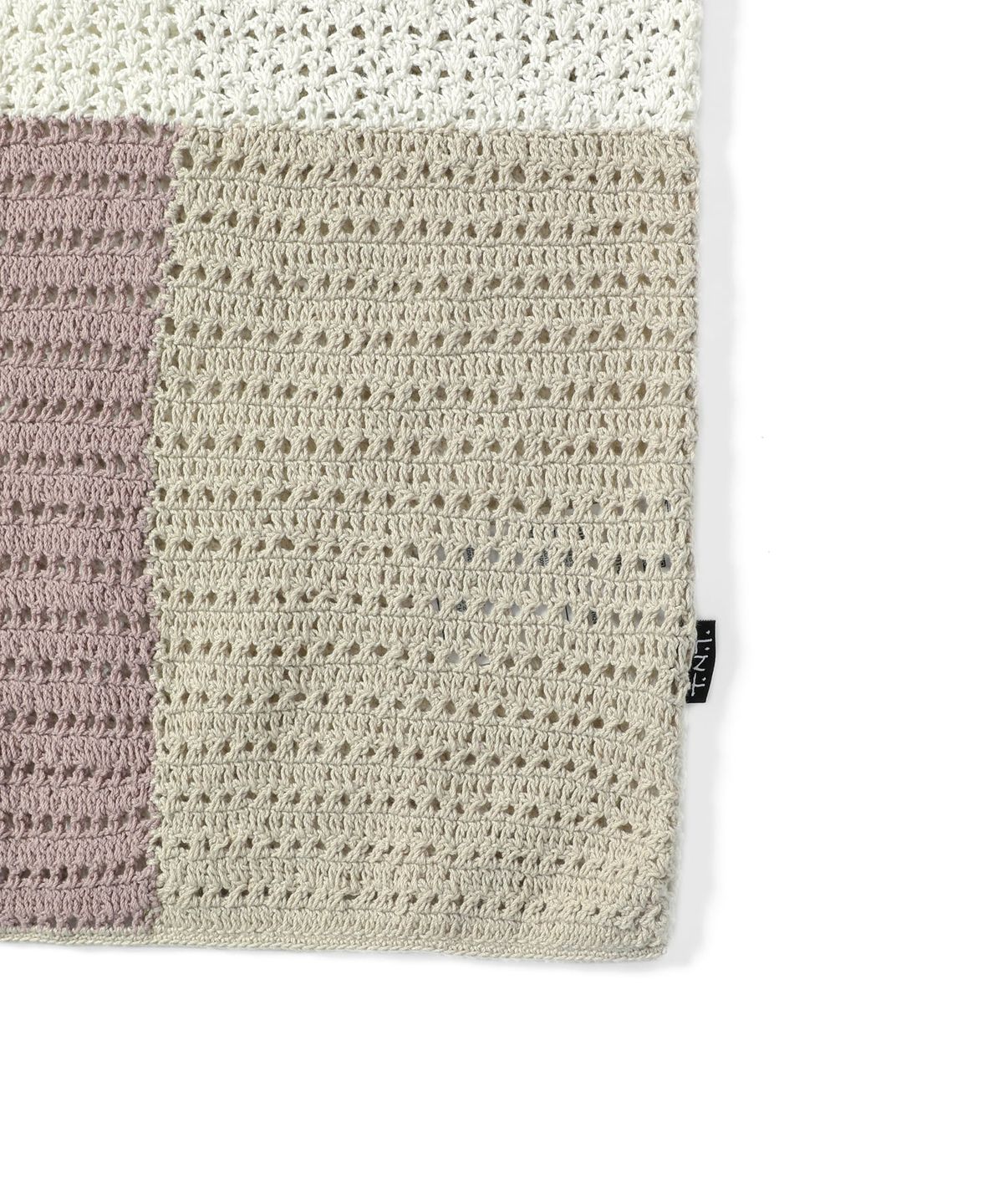 디스이즈네버댓(THISISNEVERTHAT) Block Crochet Knit S/S Shirt Ivory